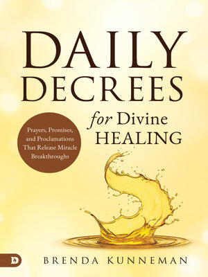 cover image of Daily Decrees for Divine Healing